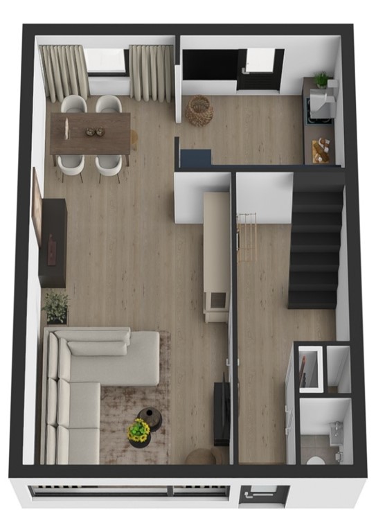 mediumsize floorplan